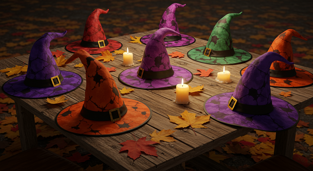 Creative witch hat ideas for Halloween