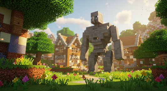 Transform into an Iron Golem: Halloween Costume Ideas for Minecraft Lovers