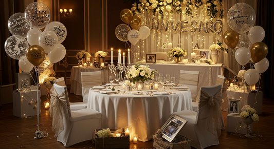 Anniversary Decor Ideas for Milestone Celebrations: Personalization-Driven Balloons and Keepsakes
