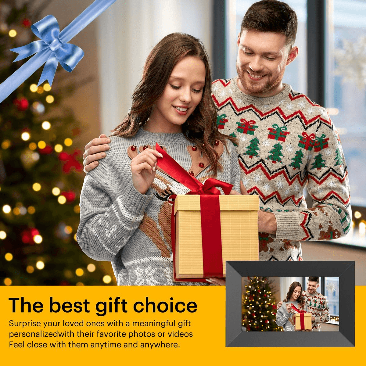 Kodak - RCF-702P 7-inch HD 1024600 IPS Digital Photo Frame (Black) – LP-235 - party X party