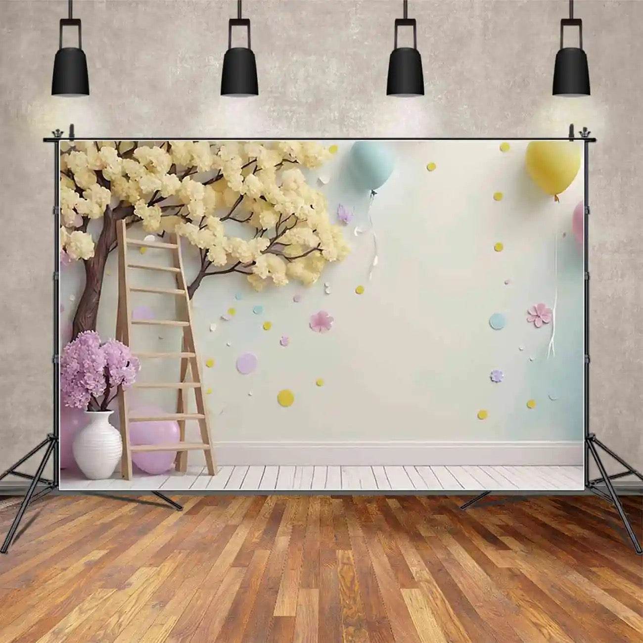 Custom Birthday Backdrop–TB-010 - party X party