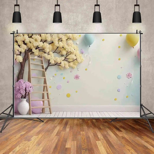 Custom Birthday Backdrop–TB-010 - party X party