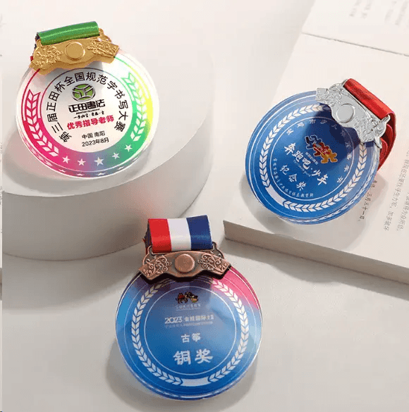 Medal Crystal Medal Commemorative Medal Creative Medal Engravable Fixed Size – TR-1180