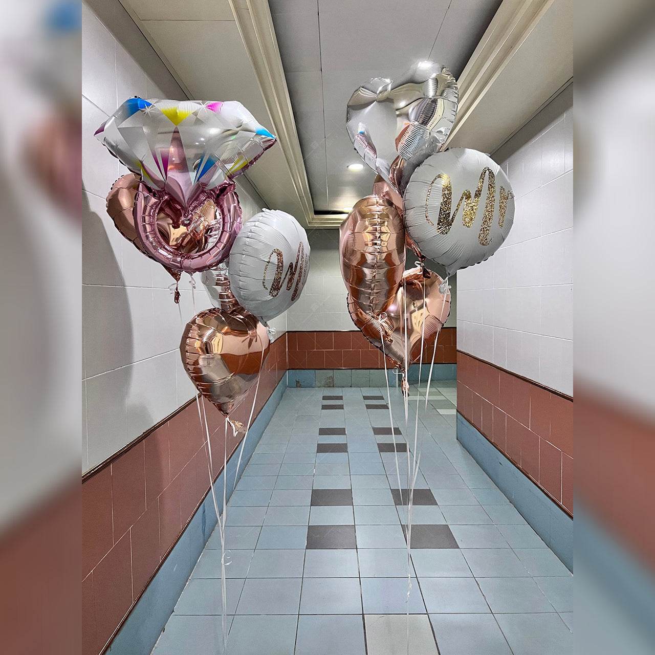 Wedding Series Aluminum Foil Balloon Bundle – B134-20 - party X party