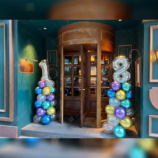 32″ Number & Letter Balloon Column – 175cm - party X party