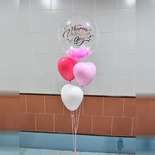 Japanese Crystal Balloon Set with Custom Printing – Valentine’s Day Edition--B134-11 - party X party