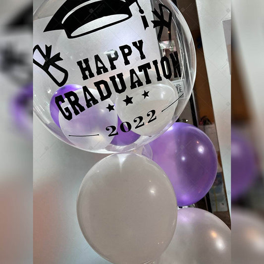 Japanese Crystal Balloon Bundle Set Customized Printing (Graduation Series)-B145 - party X party