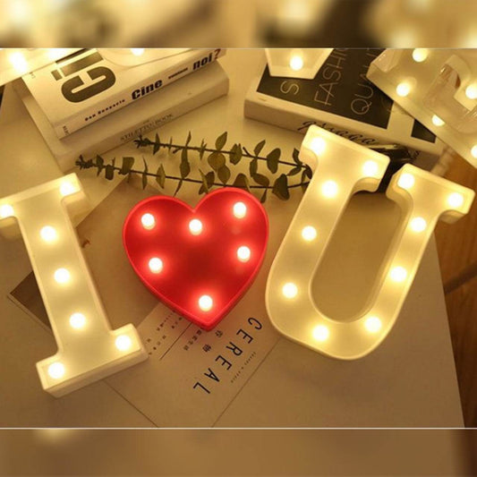 I U Lighting Red Heart Anniversary Decoration Romantic Essential--LED-IUR - party X party