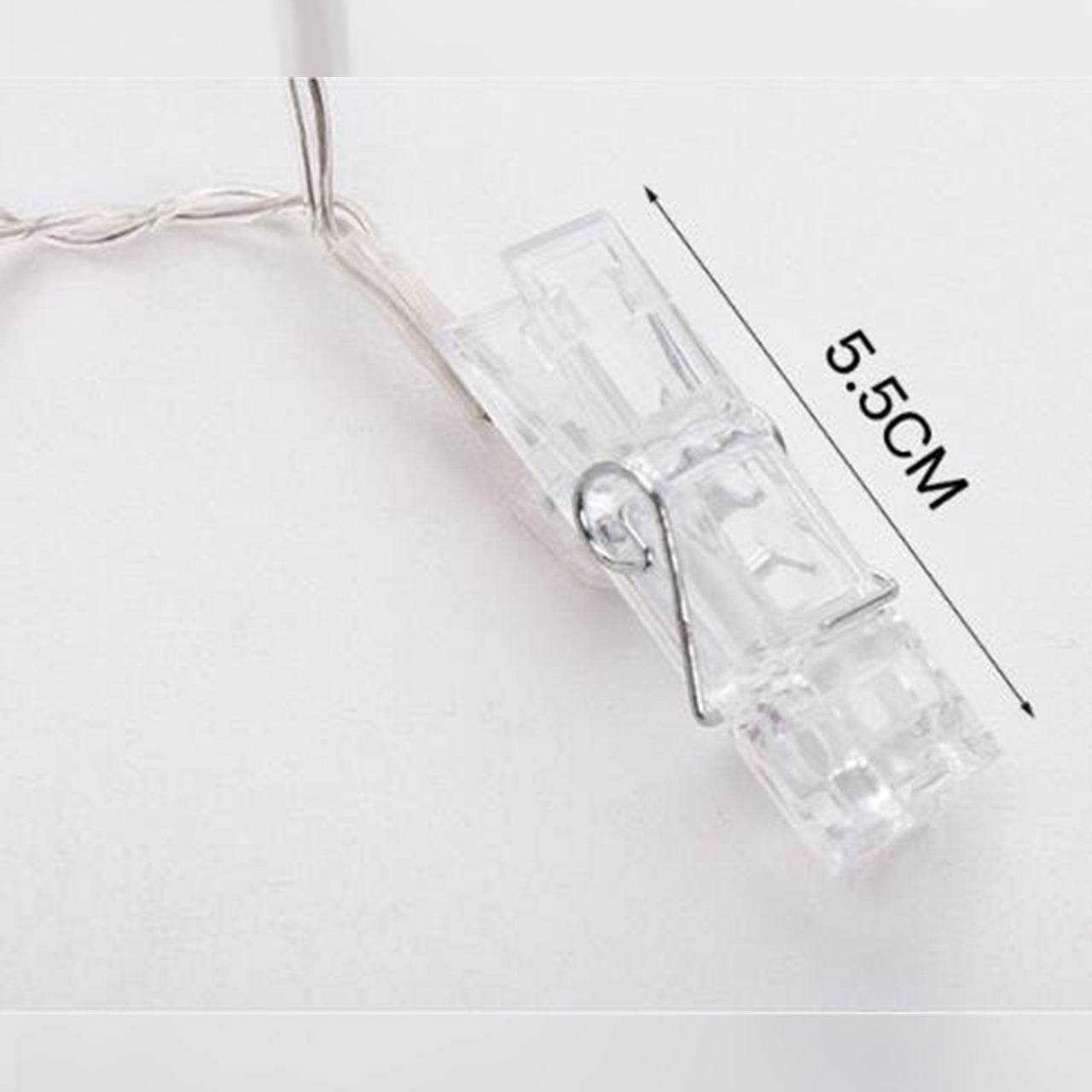 Warm white clip light strip, couple proposal, anniversary decoration – B019 - party X party