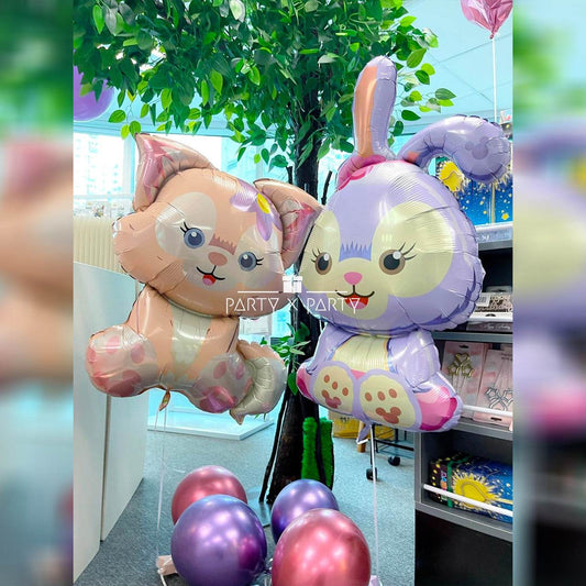 Disney StellaLou & LinaBell Cartoon Aluminum Balloons | Party Decorations - party X party