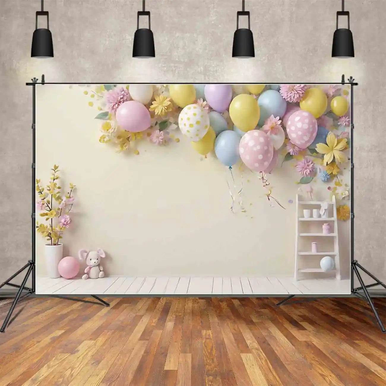 Custom Birthday Backdrop–TB-014 - party X party