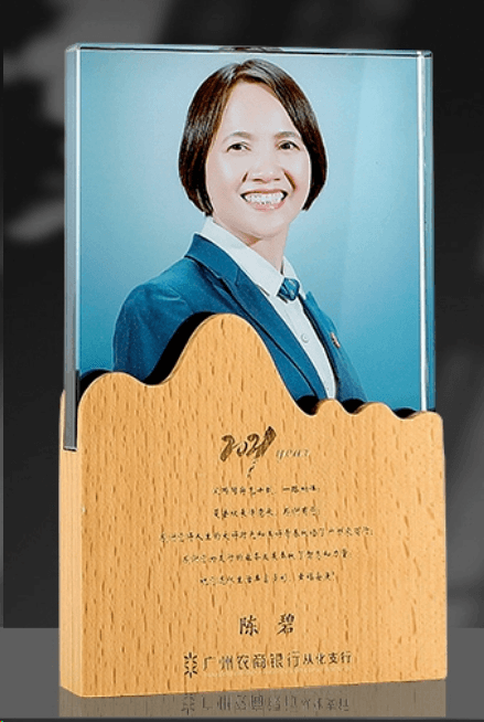 Wooden Trophy Creative Trophy Customizable Style Engraving – TR-800 - party X party