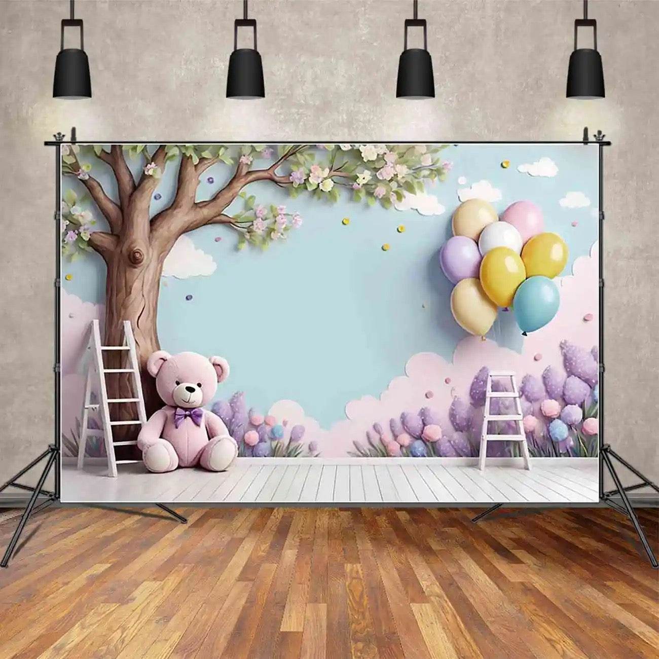 Custom Birthday Backdrop–TB-019 - party X party
