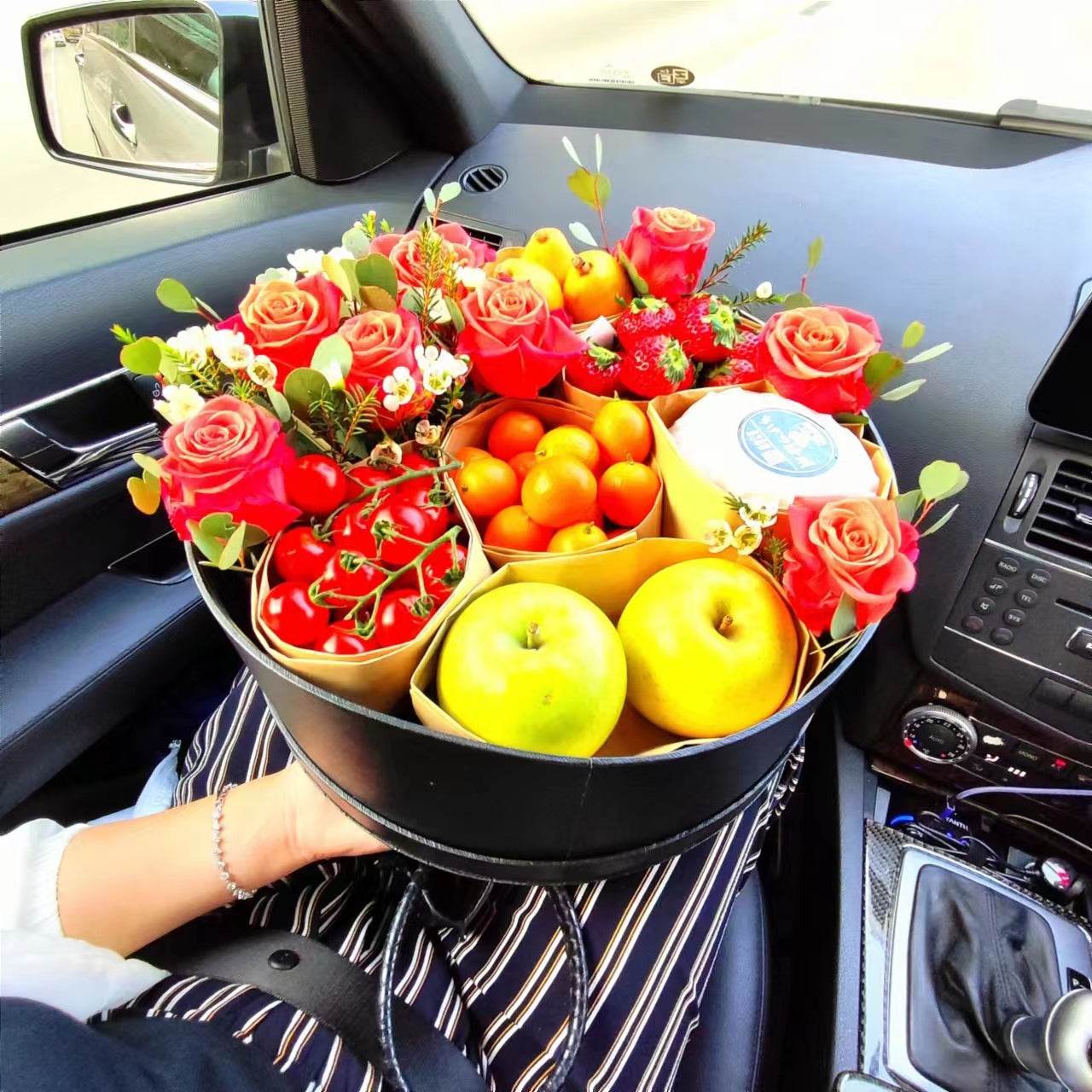 Fruit basket blessing gift anniversary – F-220 - party X party