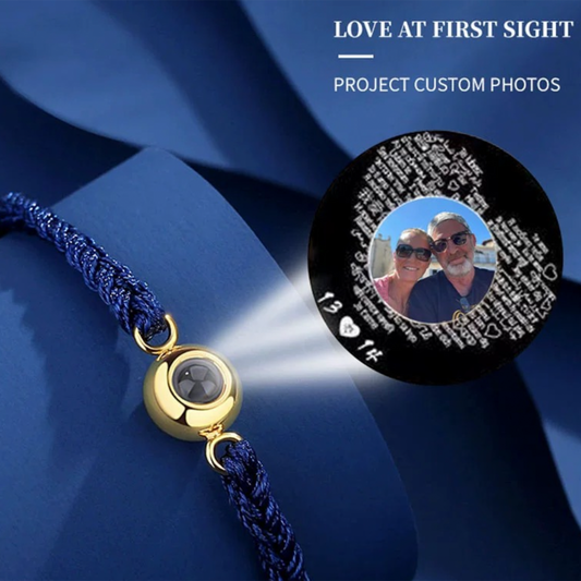 A Secret Hidden in Light: Original “100 Languages I Love You” Projection Bracelet