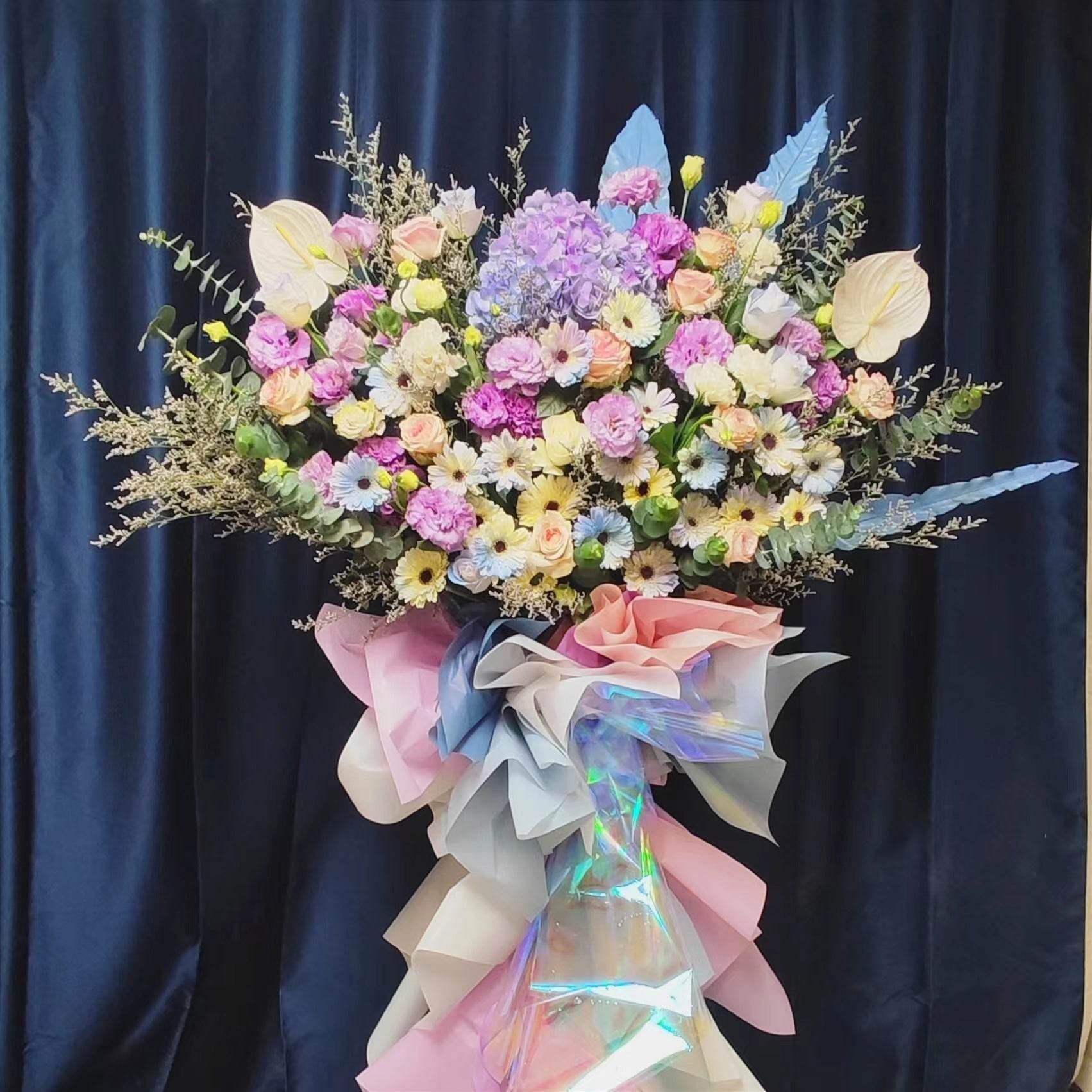 Wedding flower basket anniversary wedding decoration blessing gift – F-140 - party X party