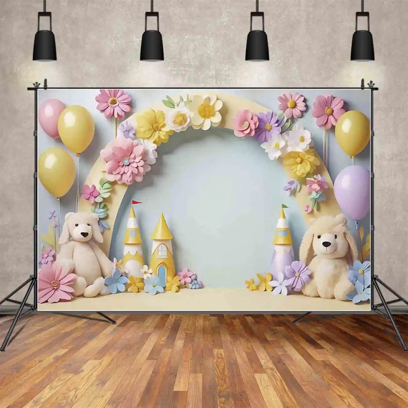 Custom Birthday Backdrop–TB-020 - party X party