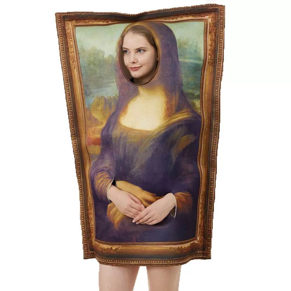 Mona Lisa Painting Costume – Classic Art with a Fun Twist for Halloween costume! - party X party