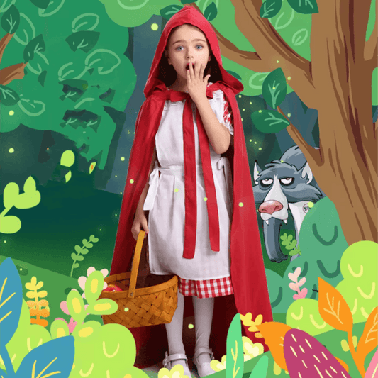 Little Red Riding Hood Kids Costume Set for Halloween Costume! - party X party