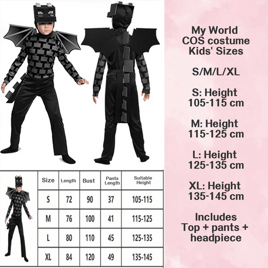 Ender Dragon Minecraft Character Costumes – Bring the Game to Life for Halloween Costume! - party X party