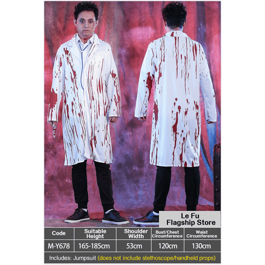 Zombie Doctor Costume - party X party