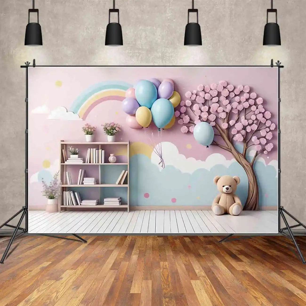 Custom Birthday Backdrop–TB-022 - party X party