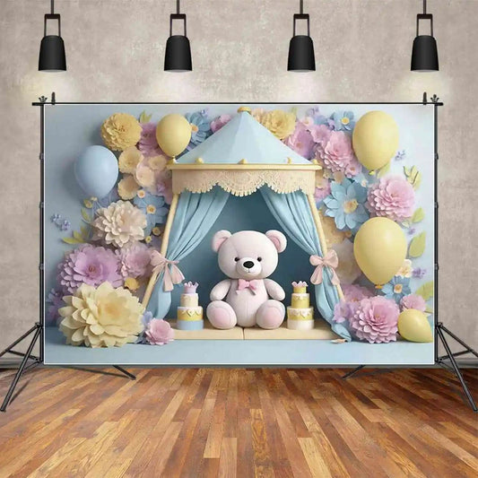 Custom Birthday Backdrop–TB-024 - party X party