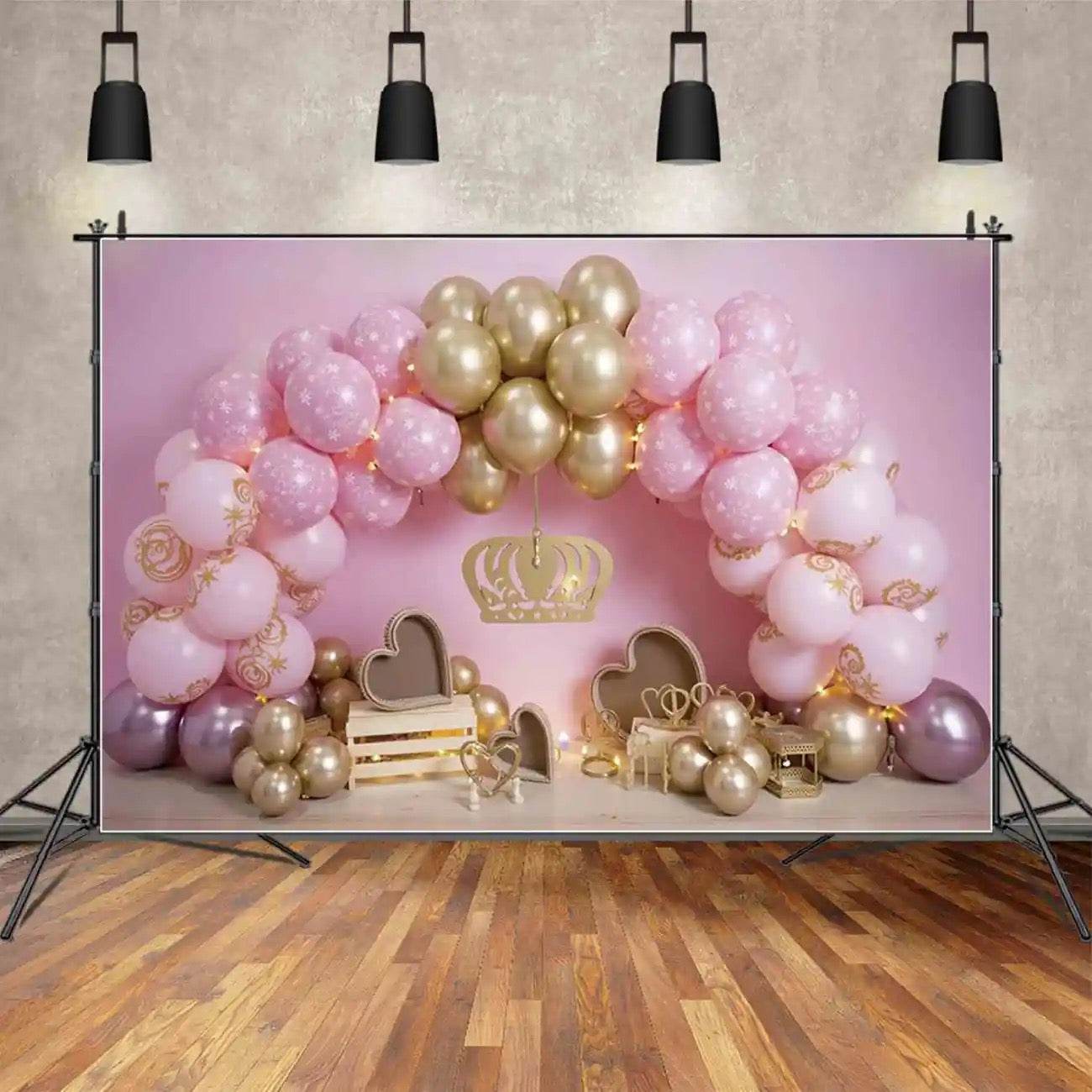 Custom Birthday Backdrop–TB-026 - party X party