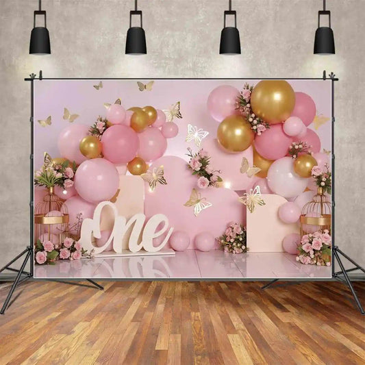 Custom Birthday Backdrop–TB-029 - party X party