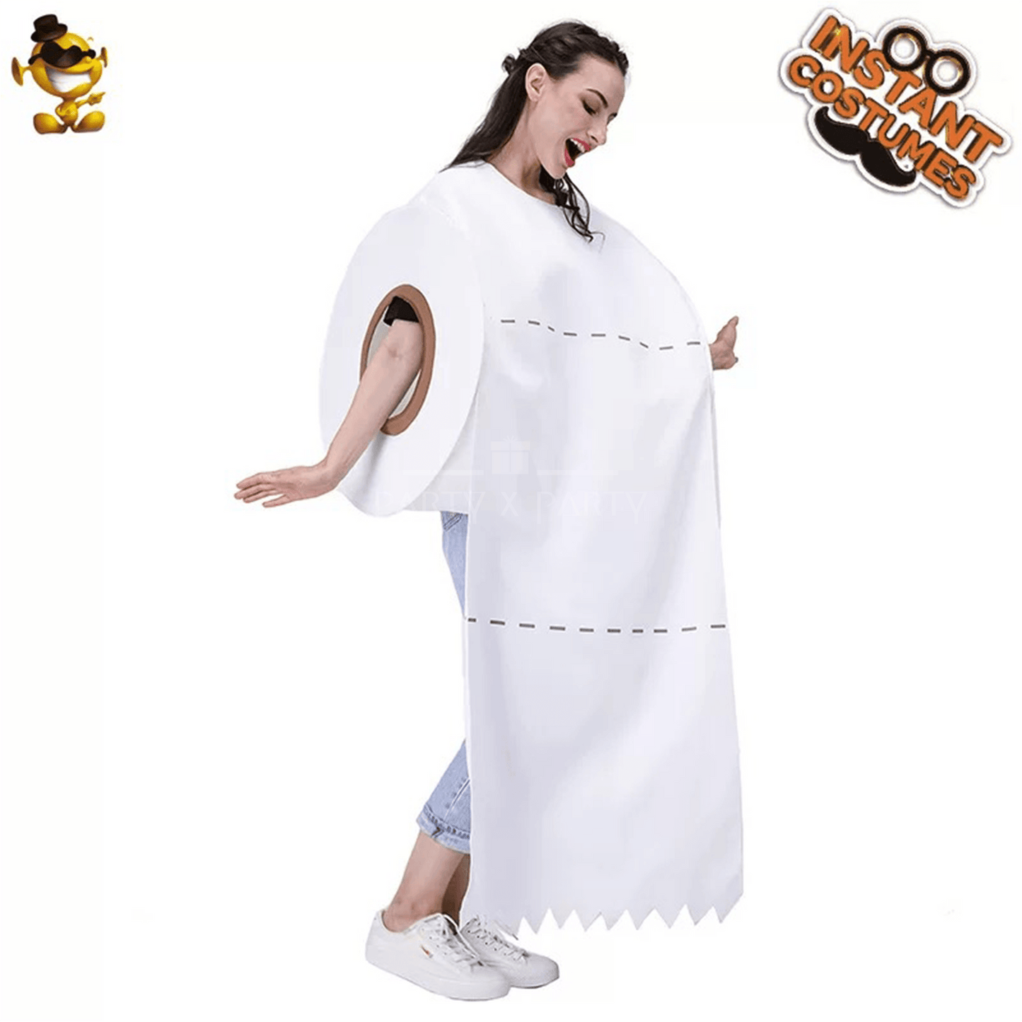 Toilet Paper Funny & Creative Halloween Costume Collection – Perfect for Parties, Events, and Cosplay - party X party