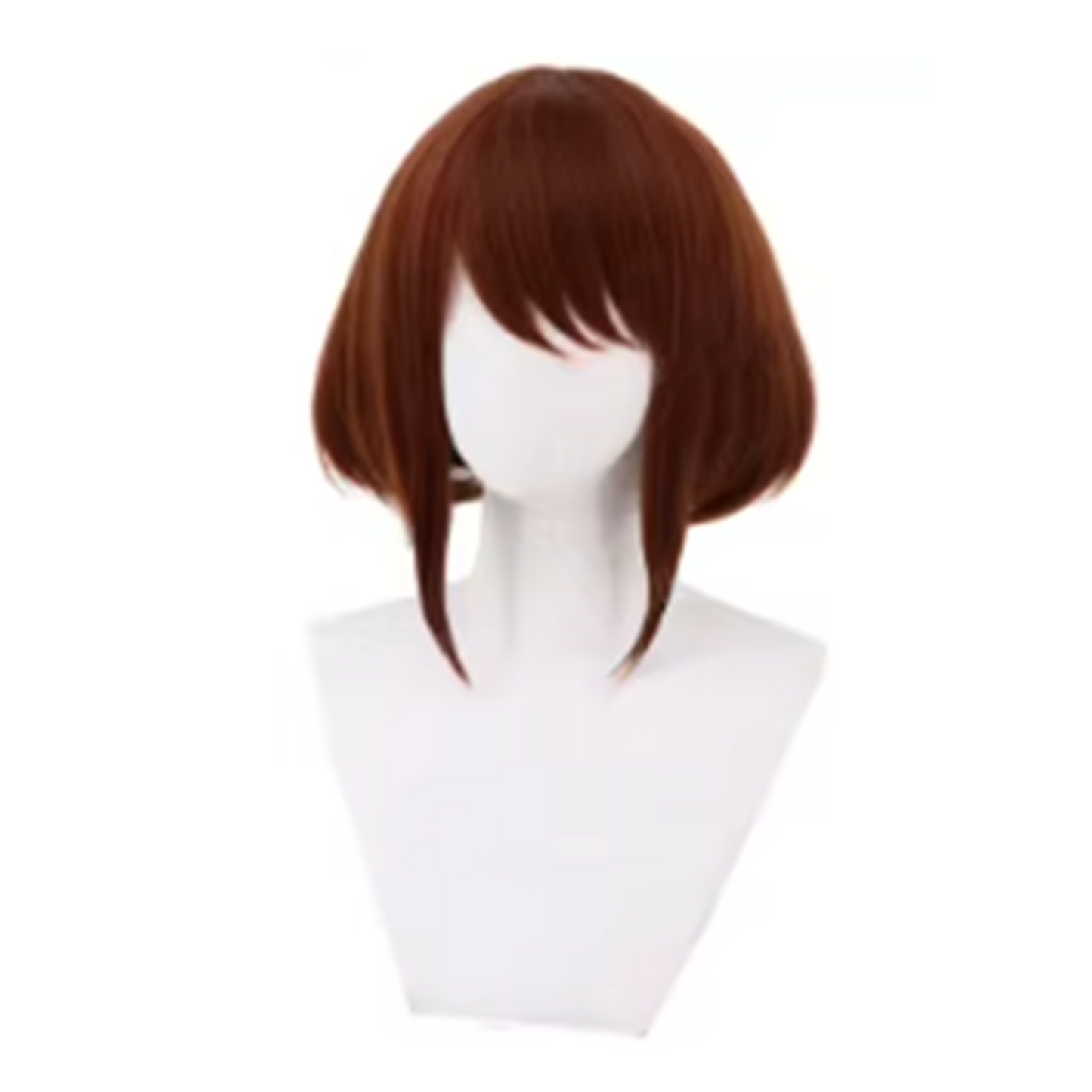 Ochaco Uraraka Cosplay Wig – My Hero Academia Brown Short Anime Hair Wig | UA018 party X party