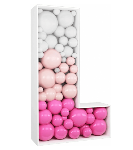 Letter Mosaic Balloon Frame--B160 - party X party