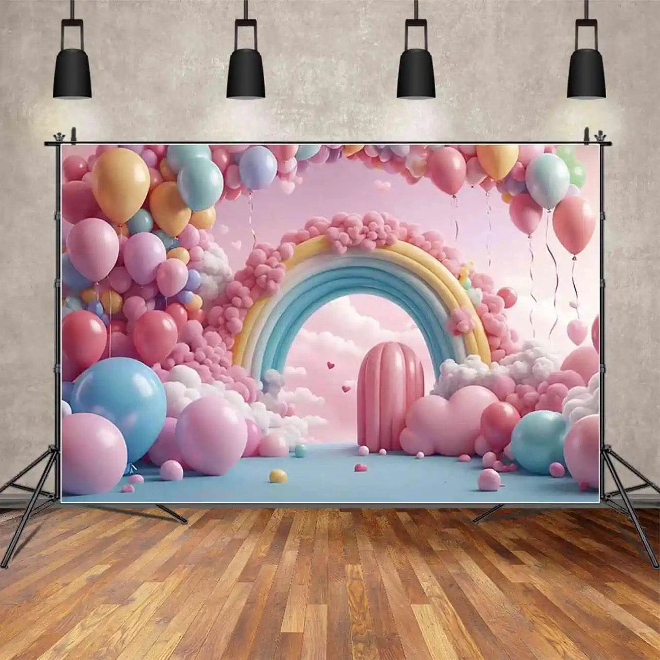 Custom Birthday Backdrop–TB-031 - party X party