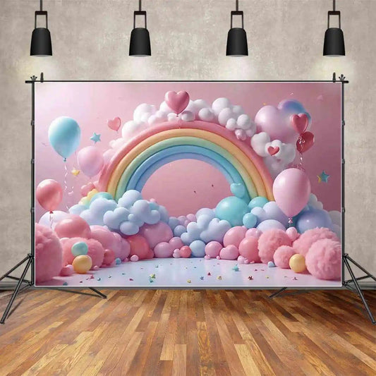 Custom Birthday Backdrop–TB-033 - party X party