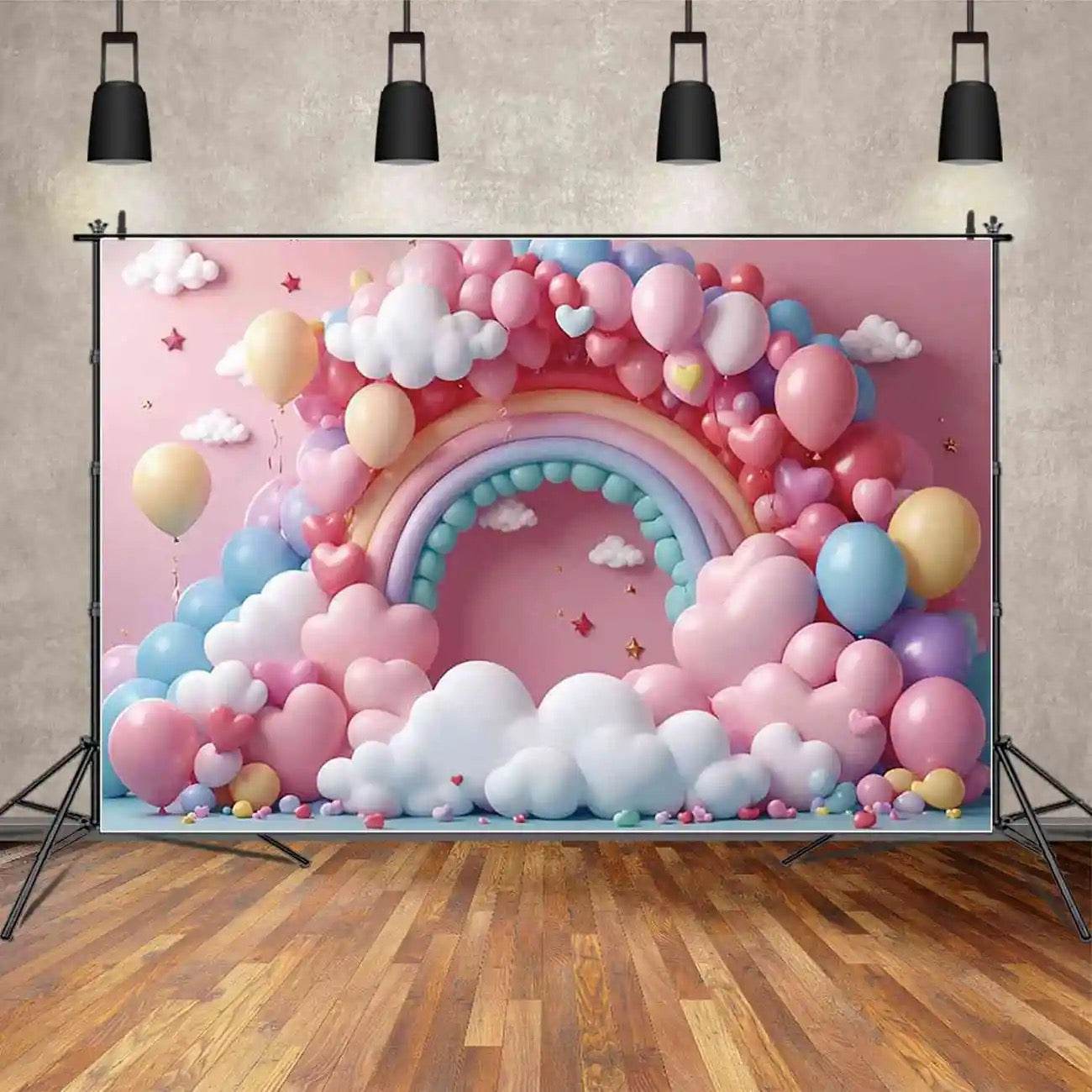 Custom Birthday Backdrop–TB-034 - party X party