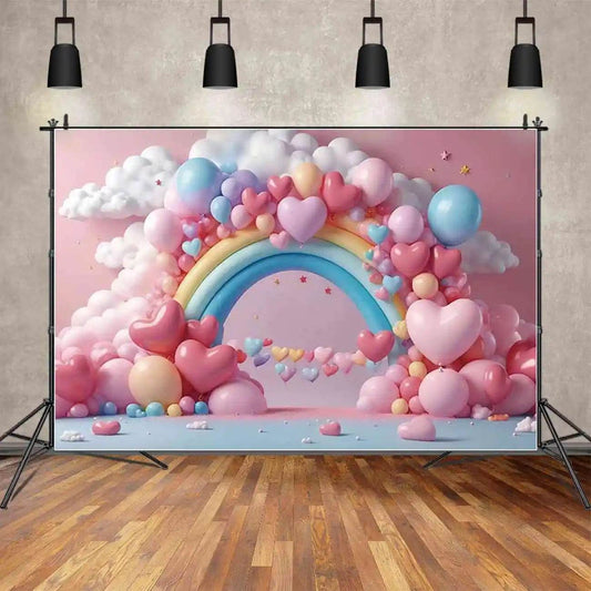 Custom Birthday Backdrop–TB-035 - party X party