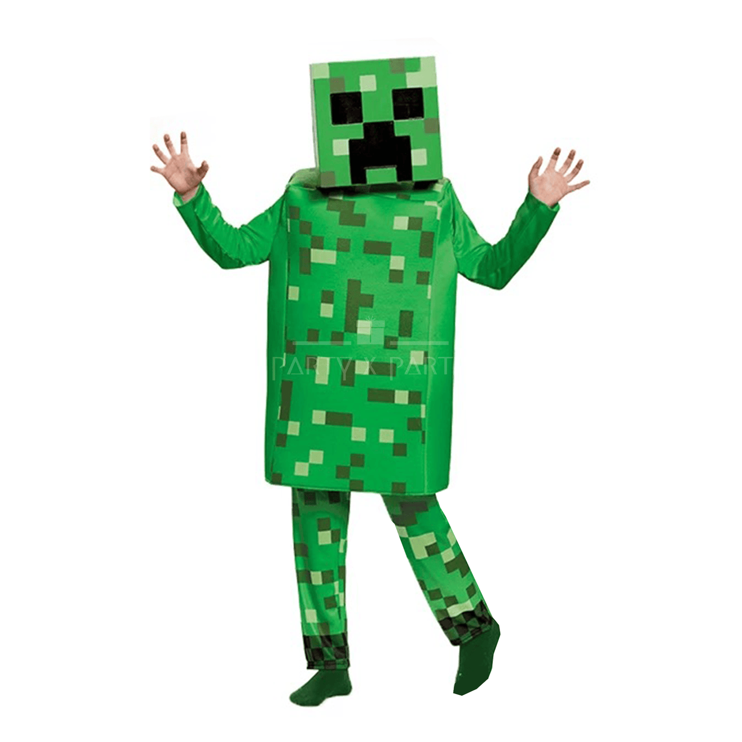 Creeper Minecraft Character Costumes – Bring the Game to Life for Halloween Costume! - party X party
