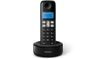 Philips D1611B/90 Corded‑Cordless Phone System – Black LP‑125 | DECT 6.0, SOS Button & Rechargeable Handset