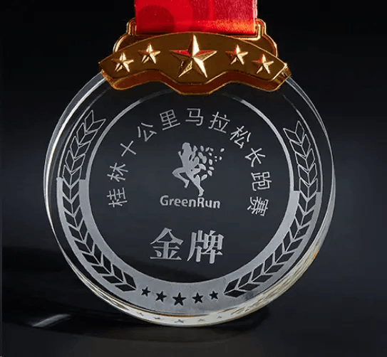 Medals Crystal Medals Creative Medals Commemorative Medals Engravable Fixed Size Three Colors Available Optional Styles – TR-1215