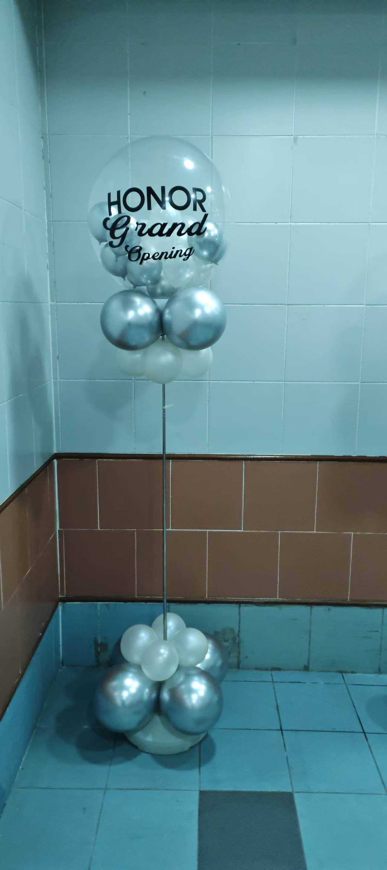 Crystal Balloon Column Rubber Balloon Set – --B176 - party X party