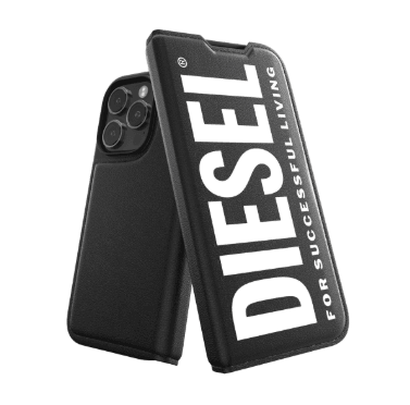 DIESEL - Booklet Case Core FW22 for iPhone 14 Pro Phone Case (blackwhite) 50261 – LP-244