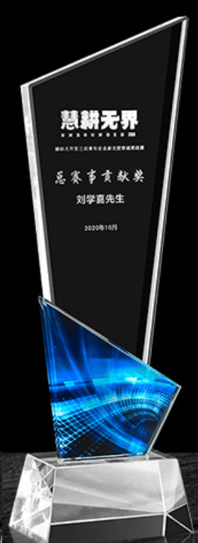 Crystal trophy, free engraving, custom trophy, changeable style, commemorative trophy-TR120 - party X party