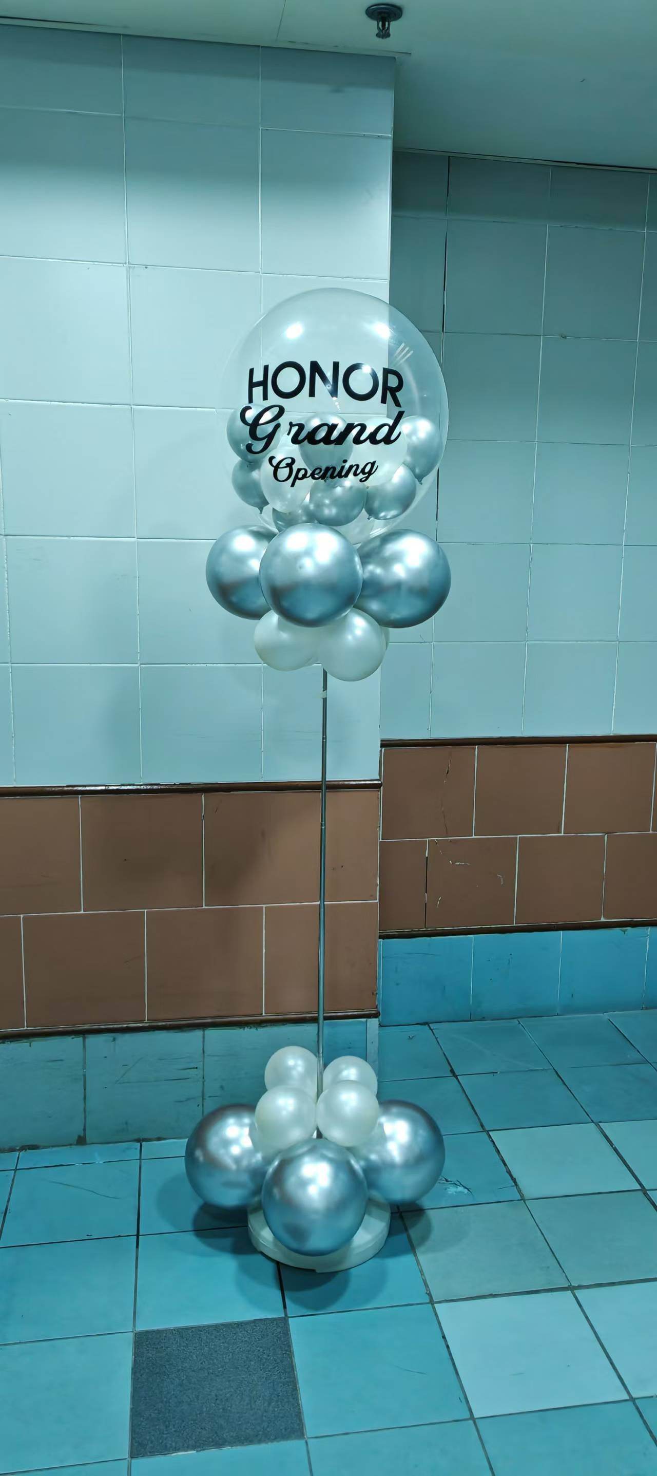 Crystal Balloon Column Rubber Balloon Set – --B176 - party X party