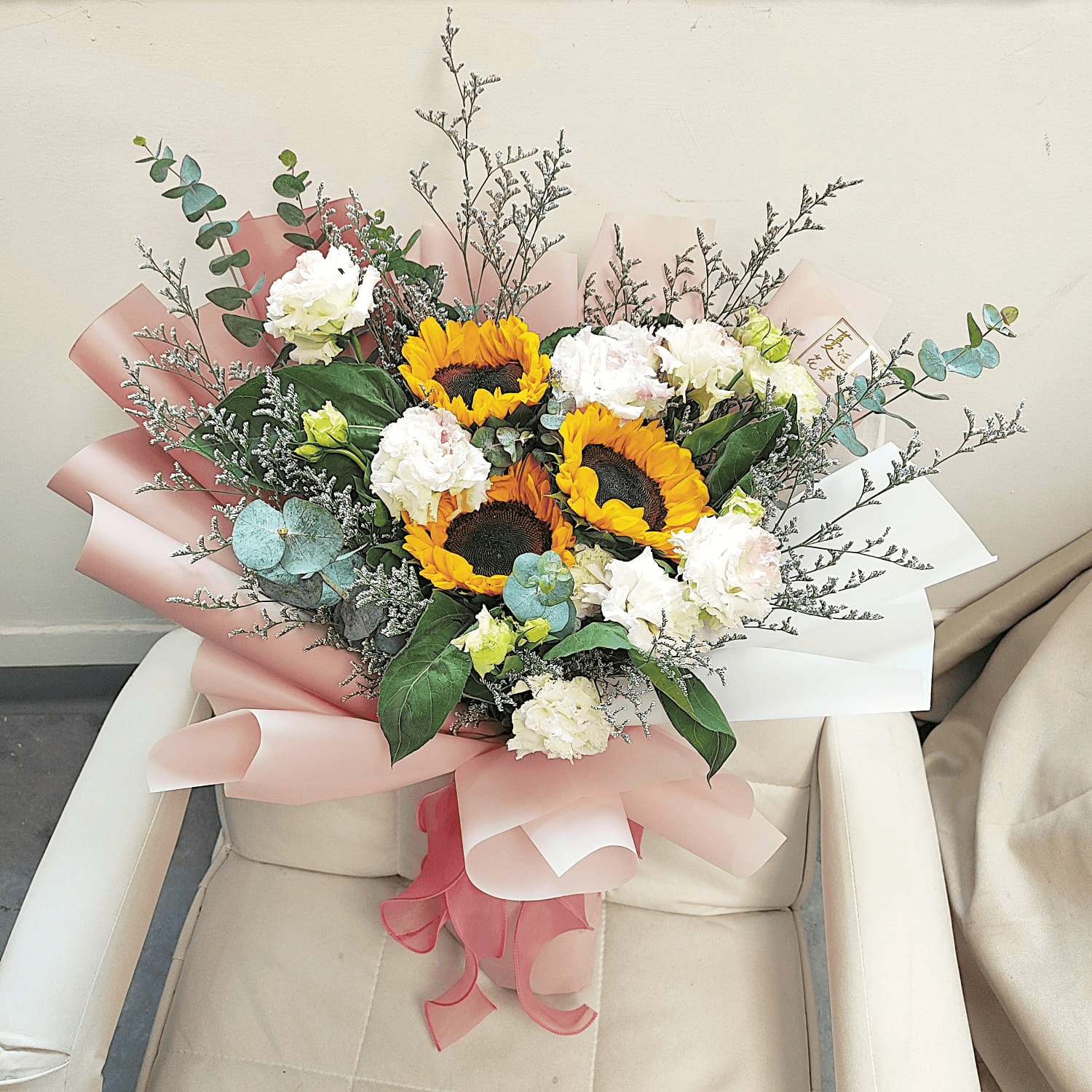 Sunflower Bouquet Anniversary, Graduation Gift, Valentine's Day, Confession, Proposal – F-250 - party X party