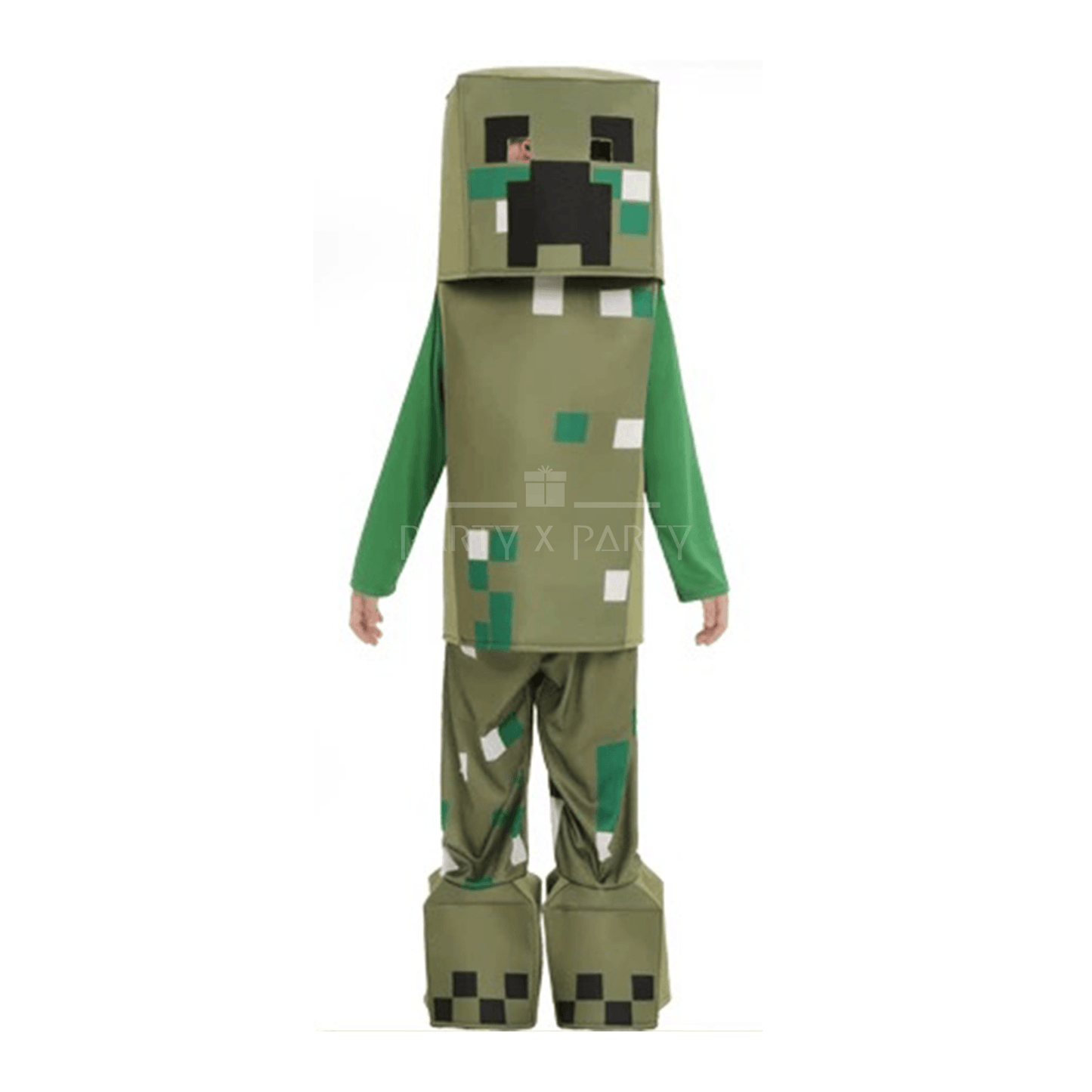 Creeper 2 Minecraft Character Costumes – Bring the Game to Life for Halloween Costume! - party X party