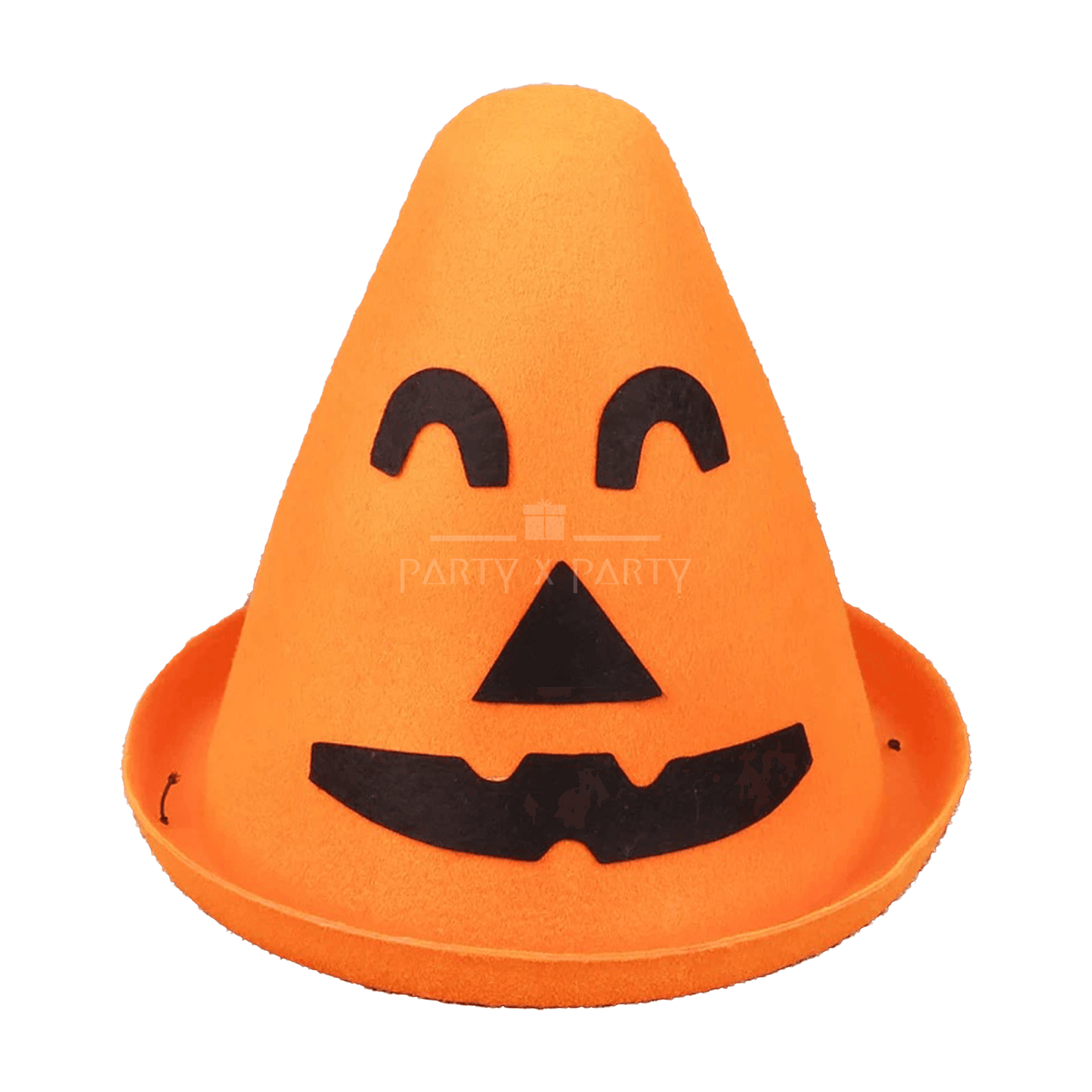Halloween Pumpkin Hat (Orange) | Costume Party Accessory - party X party