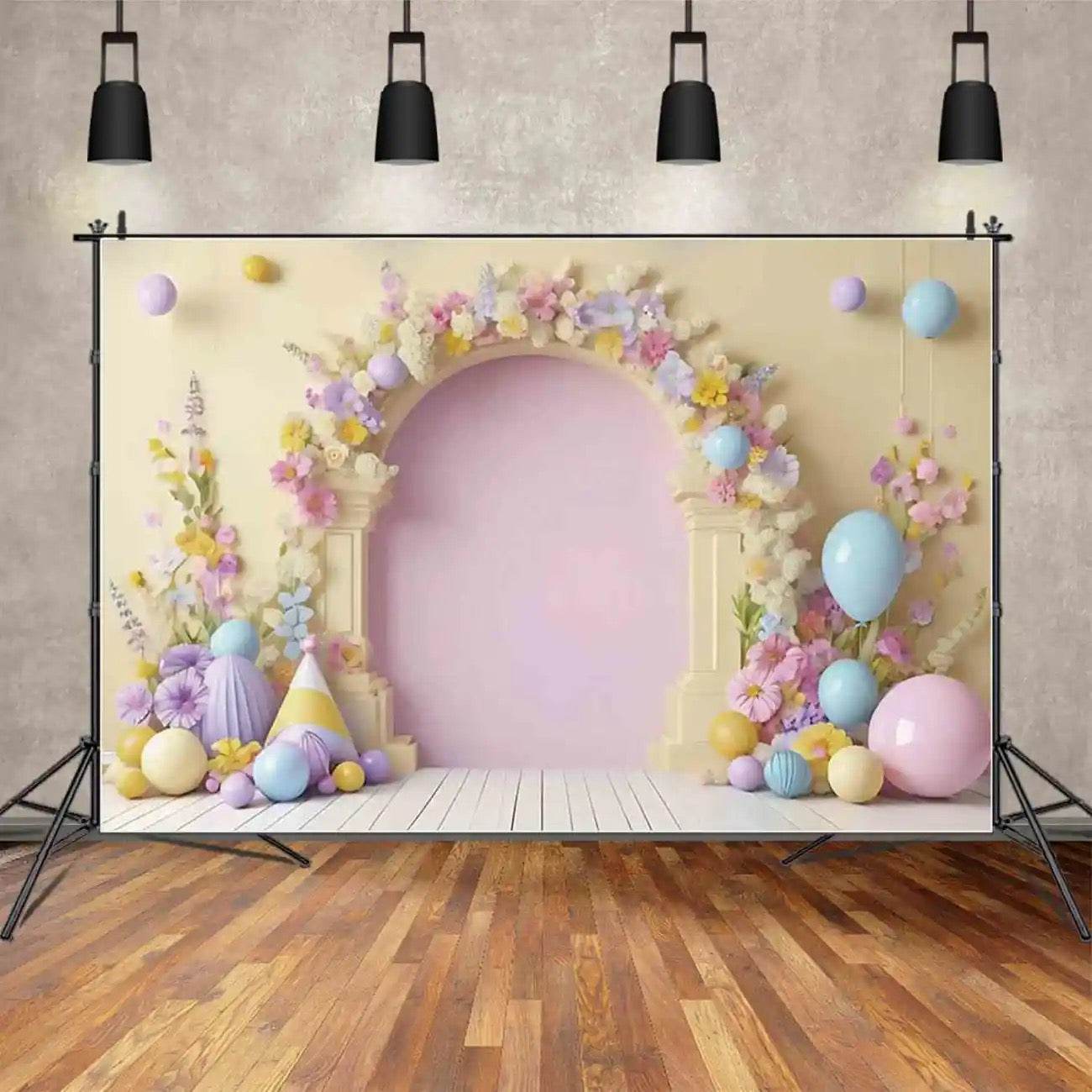 Custom Birthday Backdrop–TB-008 - party X party