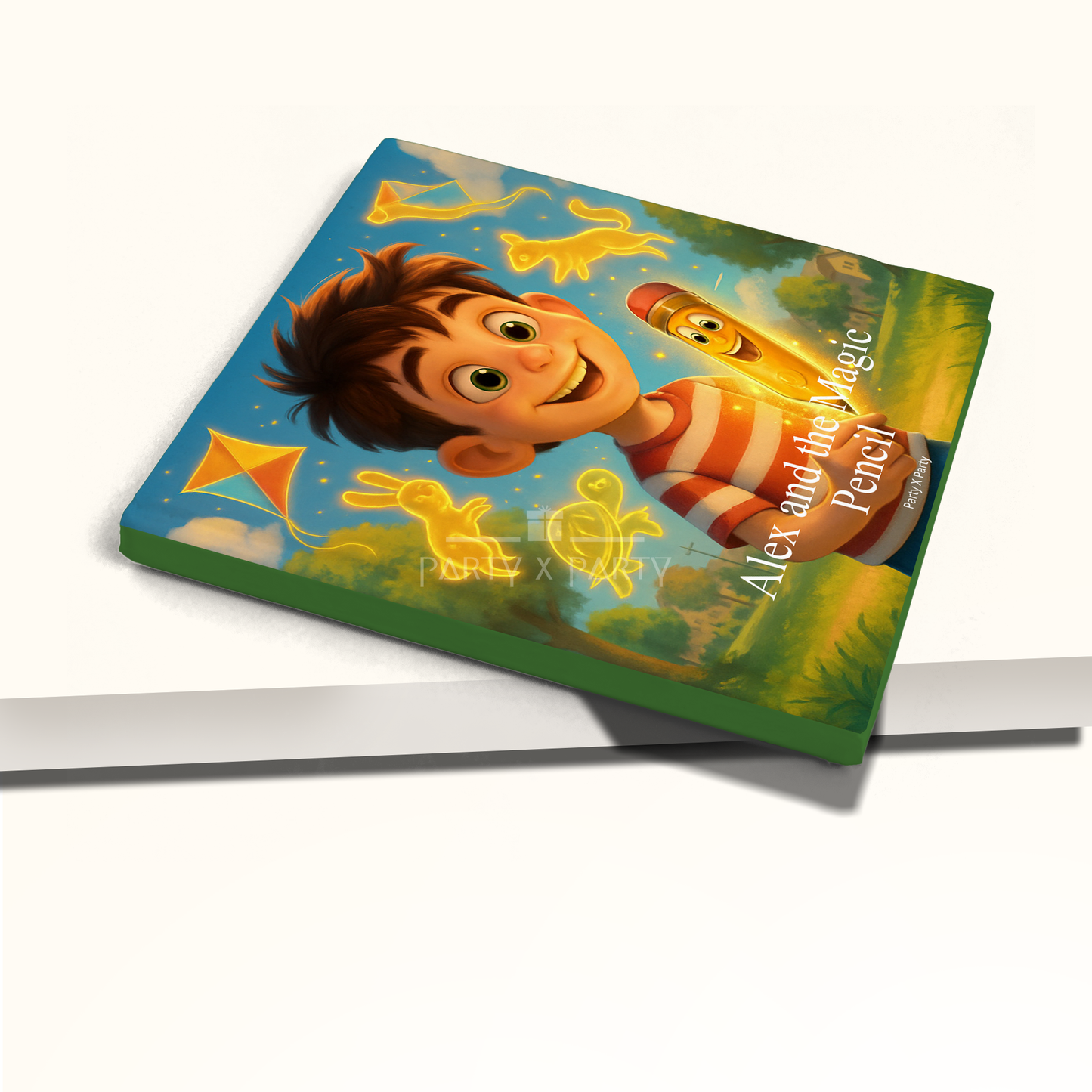 Alex and the Magic Pencil - A Personalized Storybook party X party