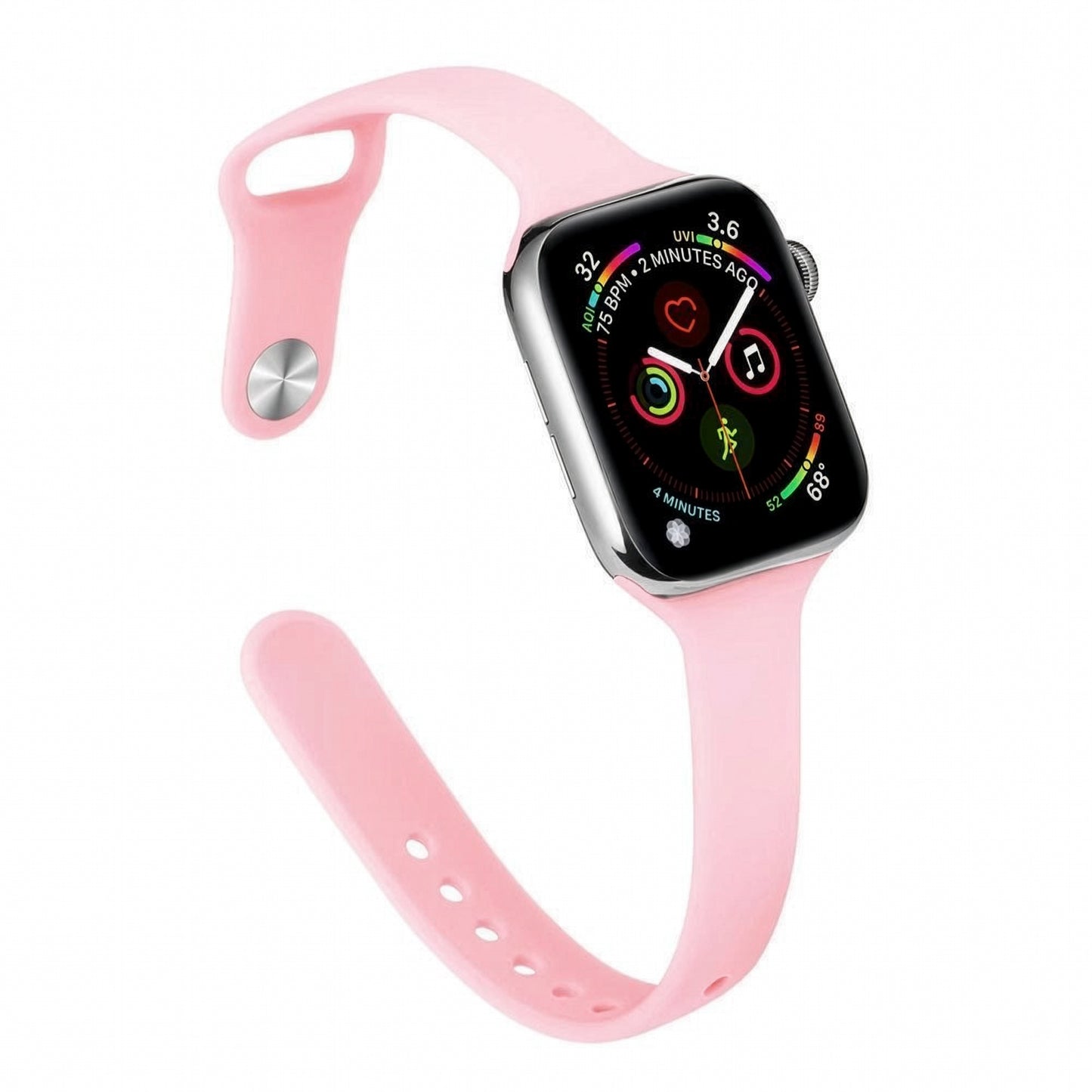 Apple Watch Slim Waist Silicone Strap – Stylish Sports Band SW-33 party X party
