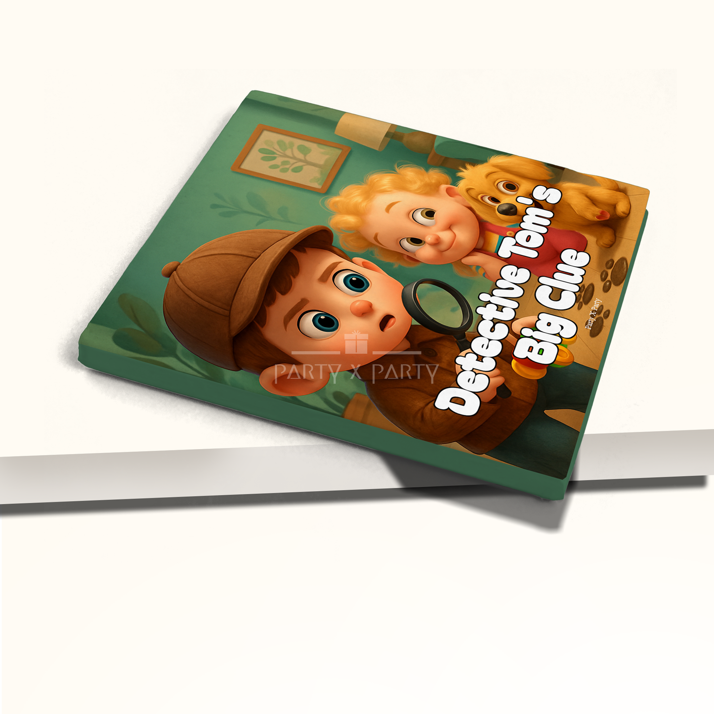 Detective (Your Child's Name) Big Clue - A Personalized Storybook party X party